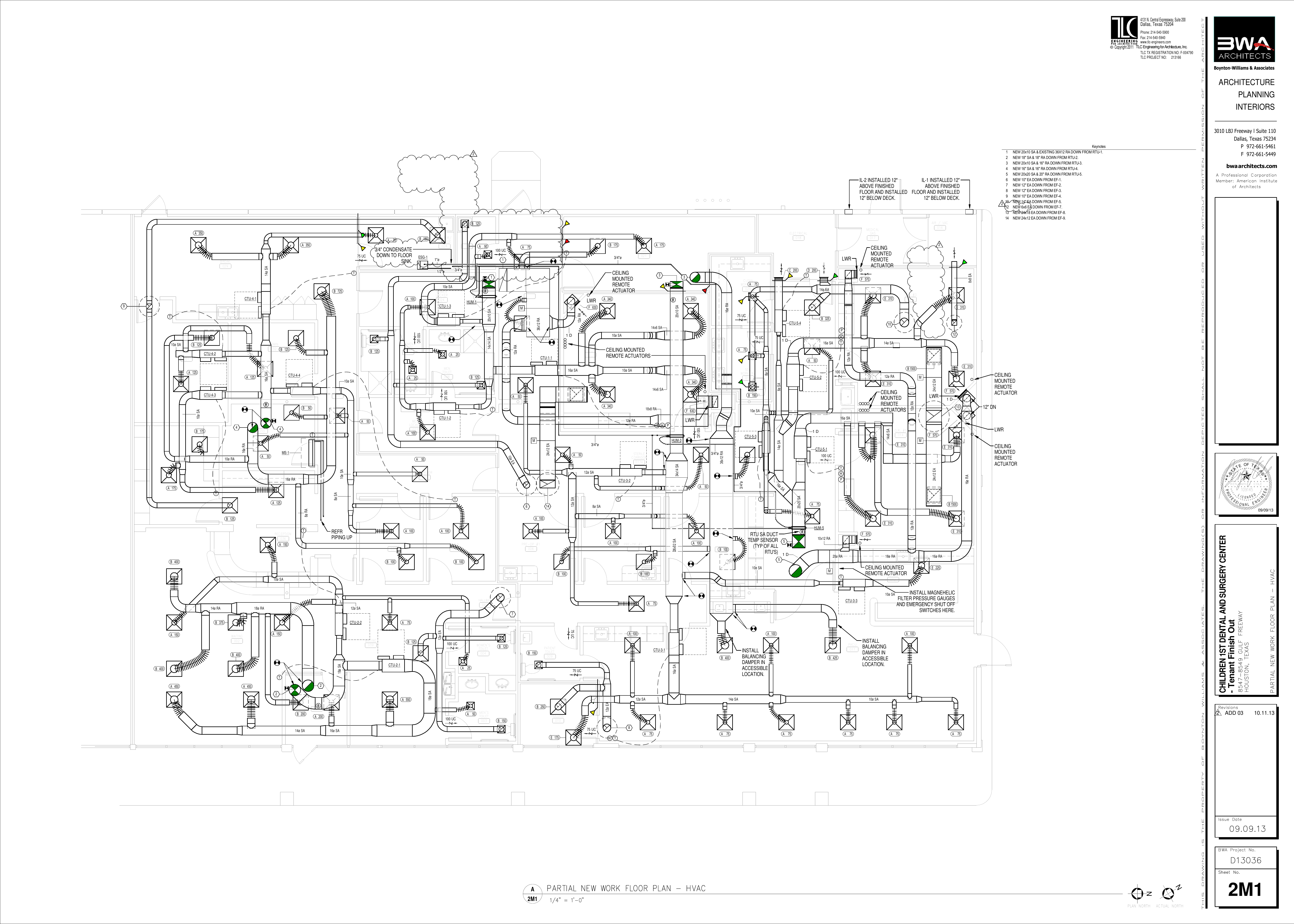 2M1 HVAC floor plan